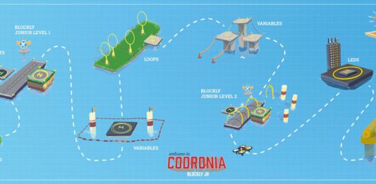 Great Virtual Camp Journey for students: CODRONIA codronia_mini_MAP_blockly_jr_complete
