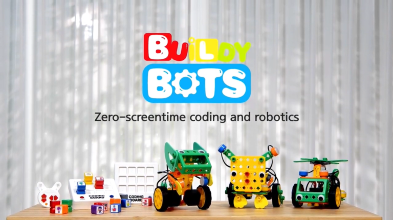 Encourage your kids’ creativity and skills with Buildy Bots, Zero-screentime way!